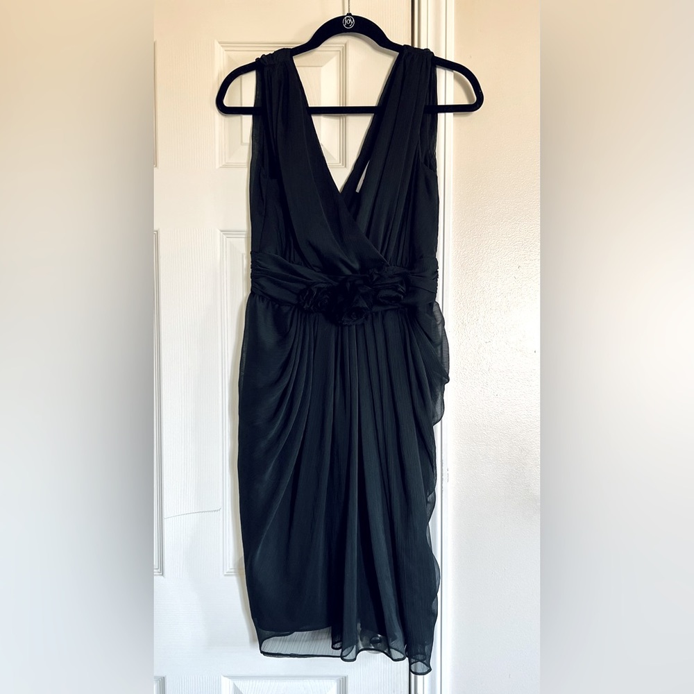Badgley Mischka Collection Black Dress. Size 6.
